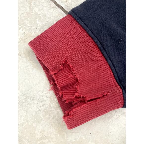 Vintage 90s Timberland Hoodie Mens XL Tall Zip Up Embroidered Urban Hip Hop - Picture 3 of 10